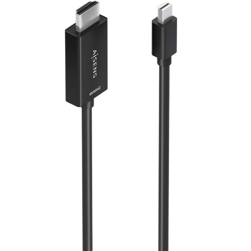 AISENS A125-0888 Mini DisplayPort Macho - HDMI 4K Macho 2m Negro