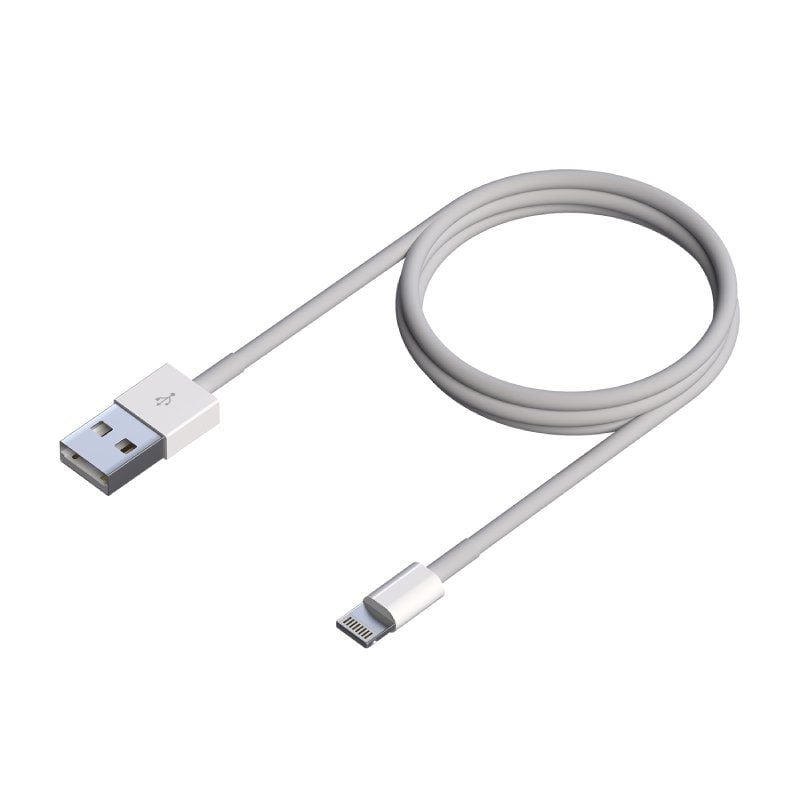 AISENS A102-0542 USB Macho - Lightning Macho 50cm Blanco