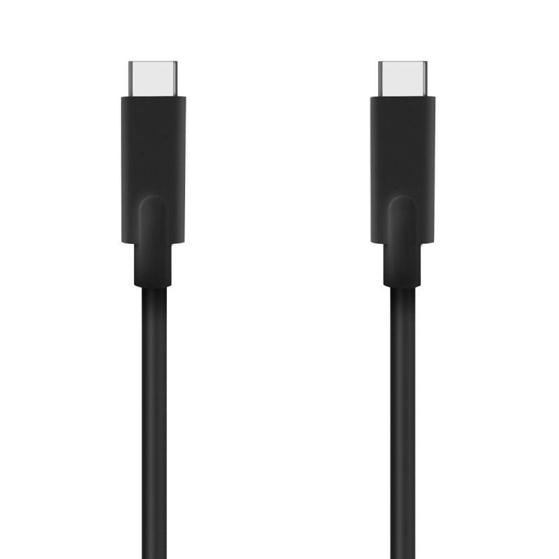 AISENS A107-0705 10GBPS 5A 100W USB Tipo-C Macho - USB Tipo-C Macho Hasta 100W 10Gbps 3m Negro
