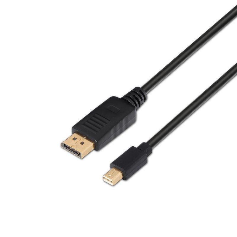 AISENS A124-0132 DisplayPort Macho - Mini DisplayPort Macho Hasta 5W 2300Mbps 3m Negro