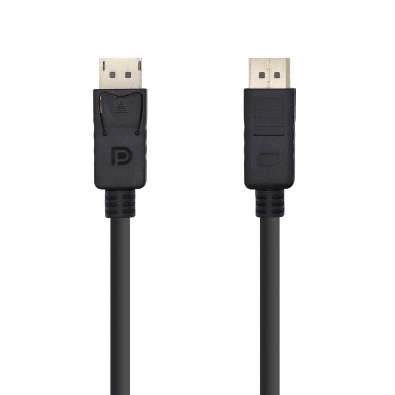 AISENS A124-0388 DisplayPort Macho - DisplayPort Macho Hasta 5W 2300Mbps 10m Negro