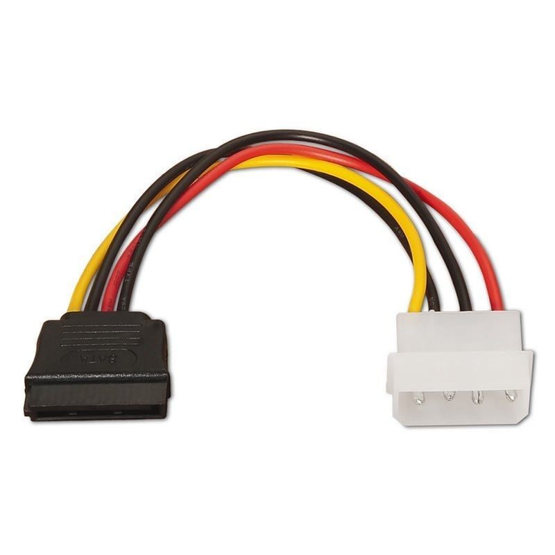 AISENS A131-0158 Molex 4 PIN Macho - SATA Hembra Hasta 54W 16cm