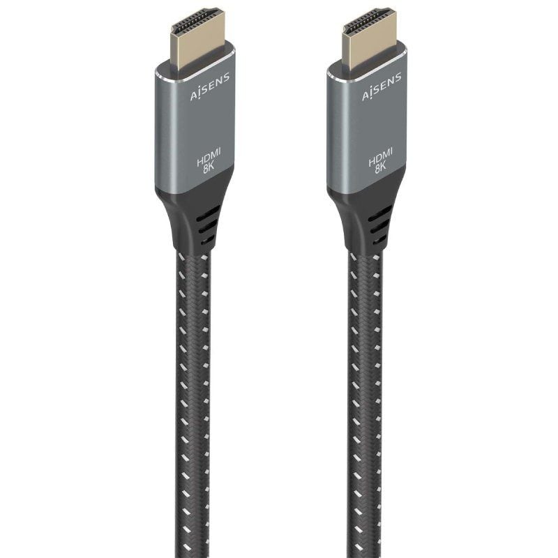AISENS A150-0878 HDMI Macho - HDMI Macho 10m Gris y Negro