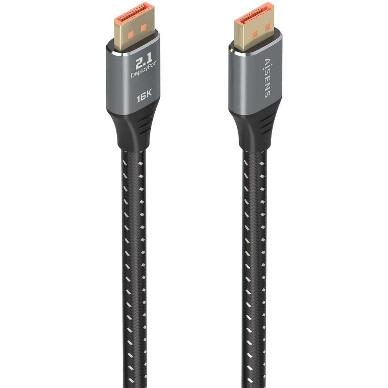 AISENS A158-0902 DisplayPort Macho - DisplayPort Macho 80Gbps 1.5m Negro