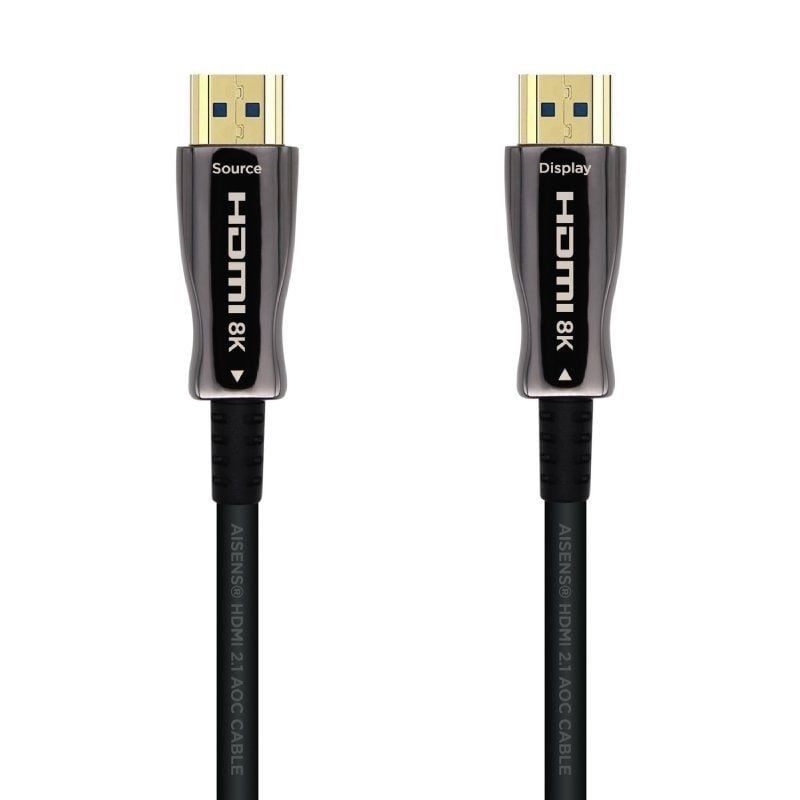 AISENS A153-0524 HDMI Macho - HDMI Macho 100m Negro