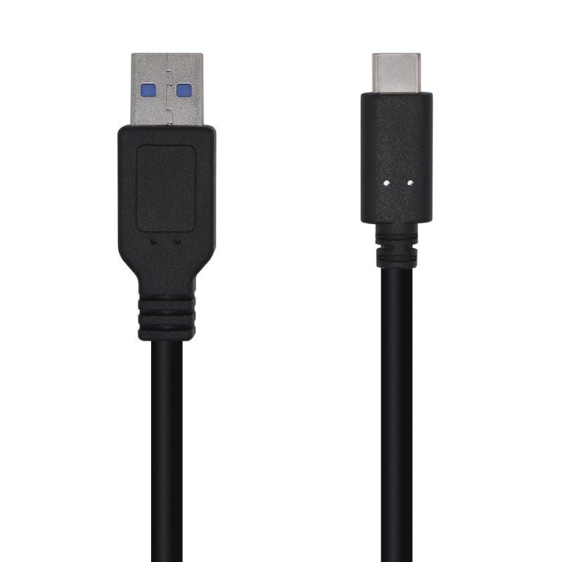 AISENS A107-0450 USB Tipo-C Macho - USB Macho 10Gbps 1.5m Negro