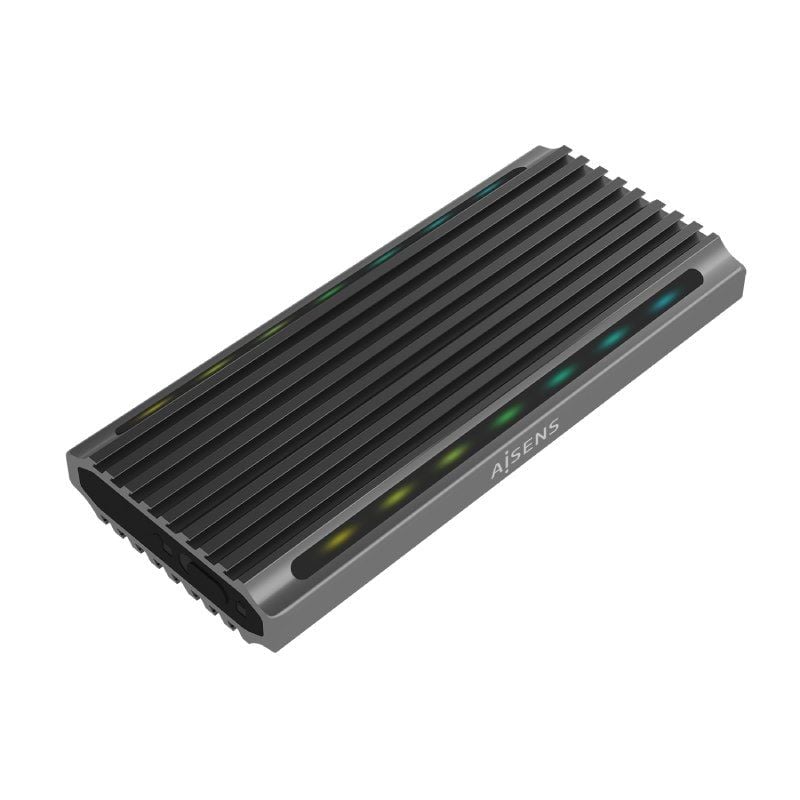 AISENS ASM2-RGB011GR USB 3.2 Gen2 Sin Tornillos