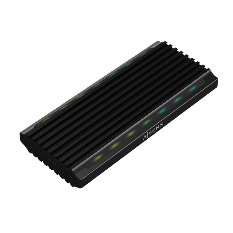 AISENS ASM2-RGB012B USB 3.2 Sin tornillos