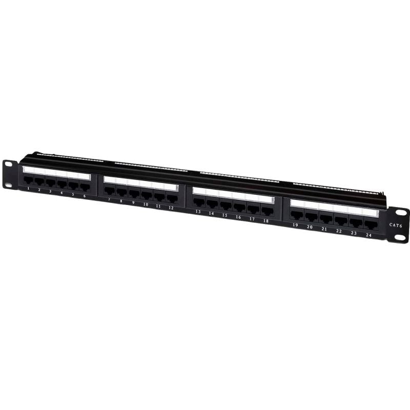 AISENS A141-0308 24 Puertos Cat.6 Altura 1U