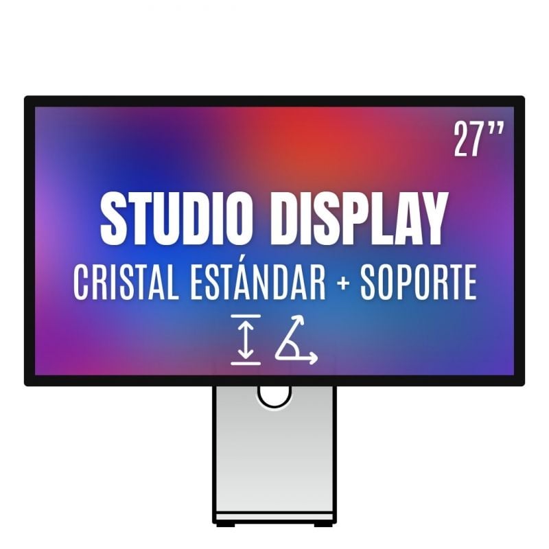 APPLE Studio Display 27 Cristal Estándar Soporte con altura e inclinación ajustable