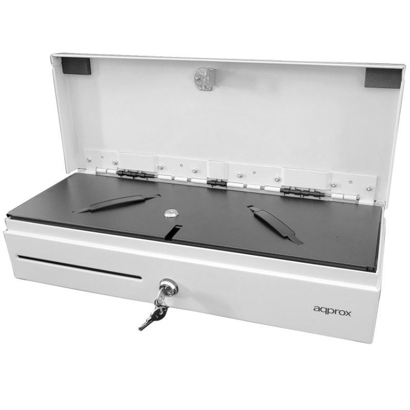 APPROX appCASH02FLIPTOPWH Manual y Automático Blanco