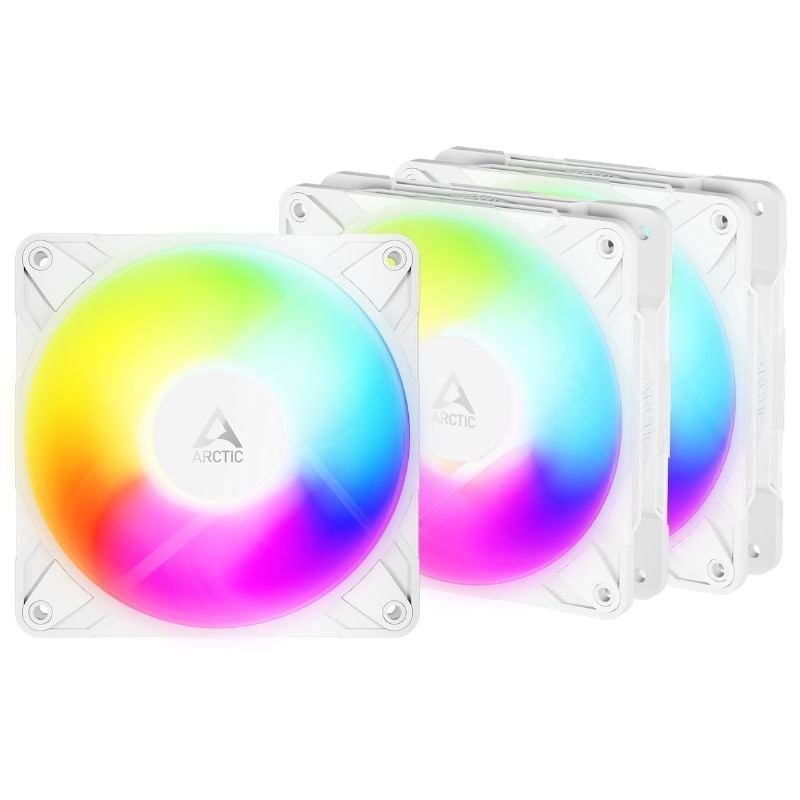 ARCTIC P12 Pro Reverse A-RGB 12cm Blanco