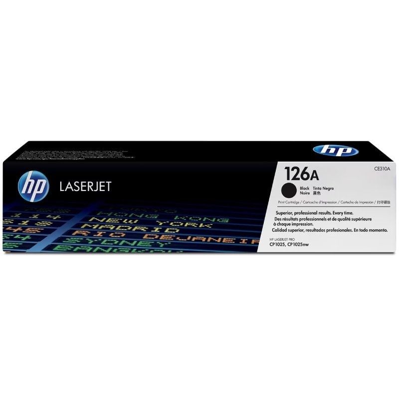 HP TONER NEGRO 126A 1.200 PAG. LASERJET PRO 100 CP 1025NW 1025 1020