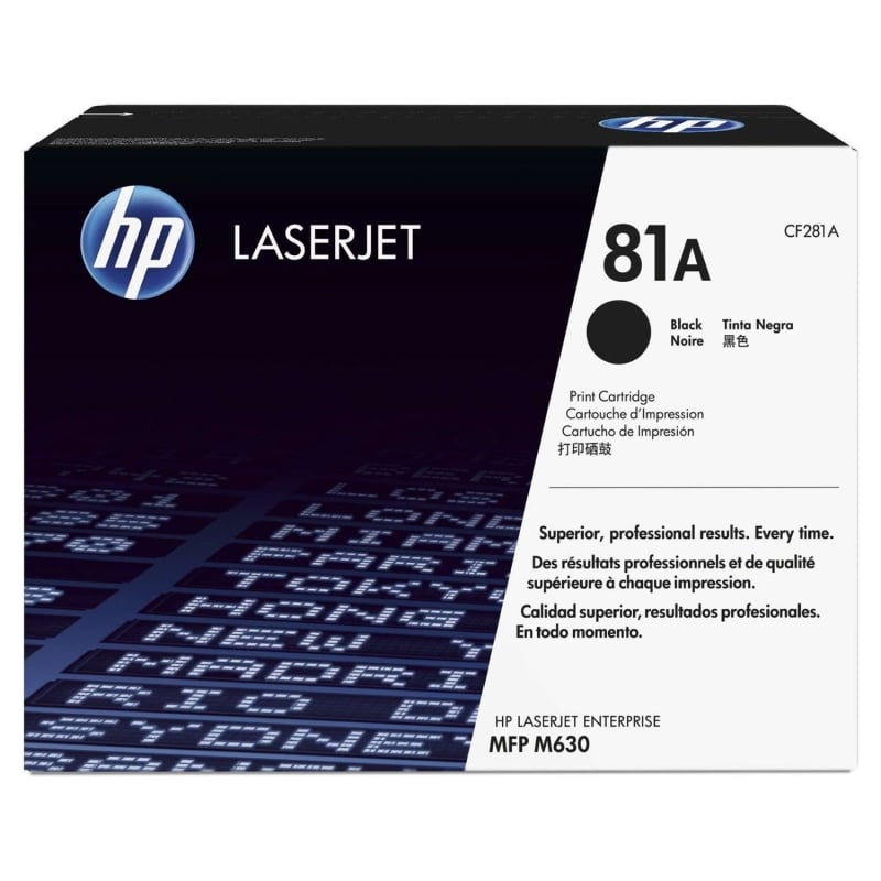 HP TONER CF281A LaserJet Enterprise Flow M630, Flow MFP M630, M604, M605, M606, M630, MFP M630