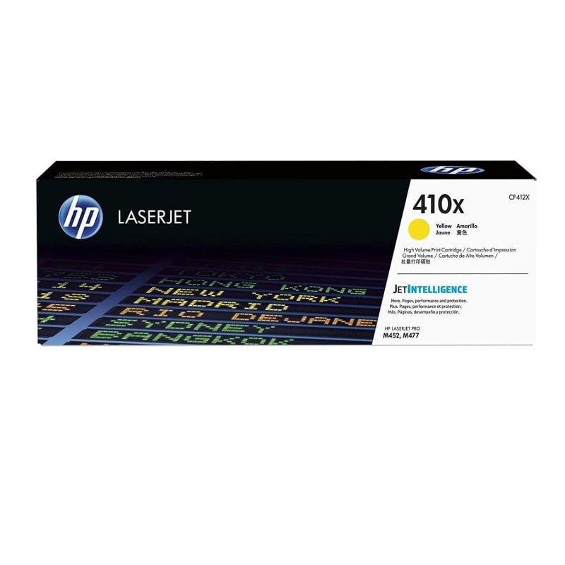 HP nº410X XL Alta Capacidad Amarillo