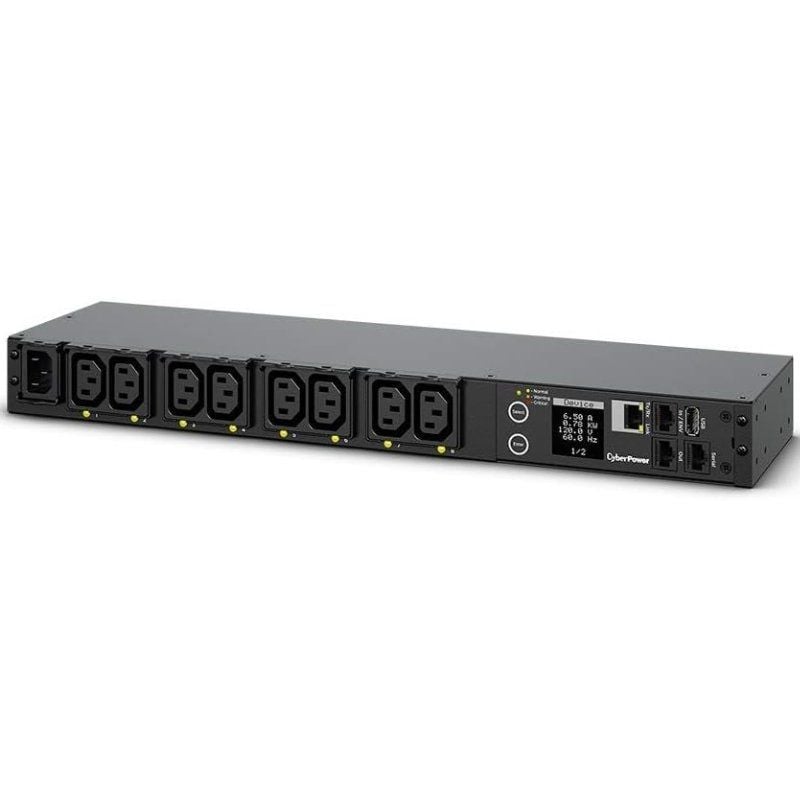 CYBERPOWER PDU41004 16A 8x IEC C13 Formato RACK 1U