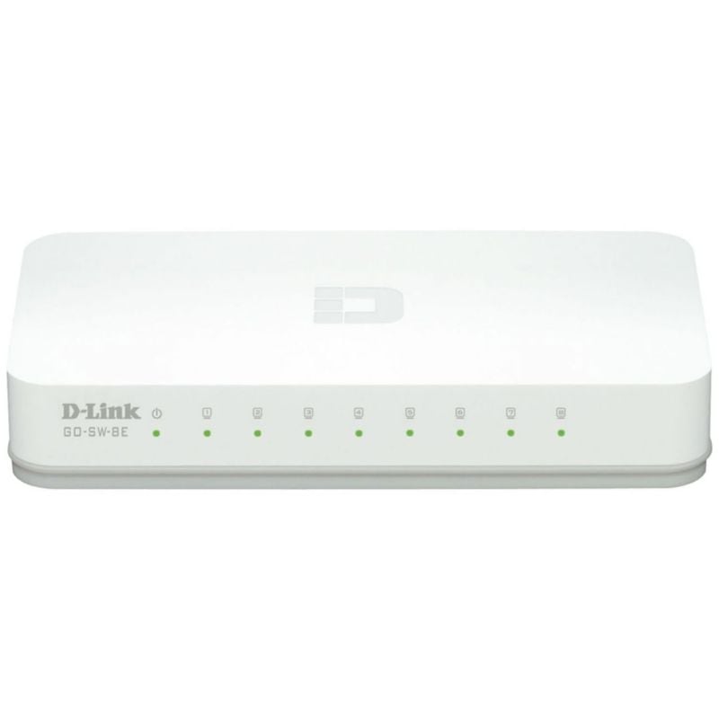 DLINK Switch D-Link GO-SW-8E 8 Puertos RJ-45 10 100