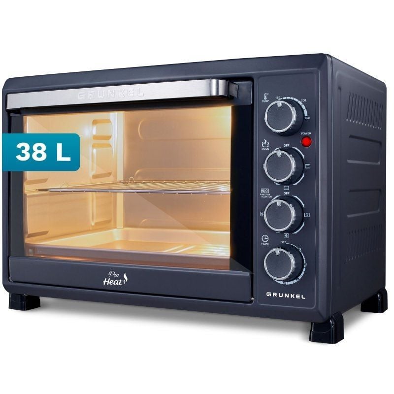 GRUNKEL HR-38PRO 2000W Capacidad 38L Negro