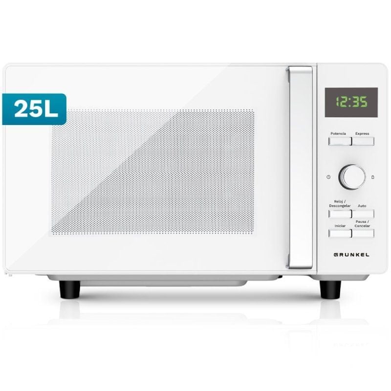 GRUNKEL MWD-25FLAT 800W Capacidad 25L Blanco