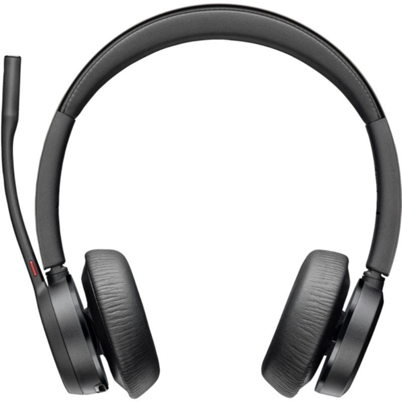 POLY Voyager 4320 + Adaptador BT700 + Base de Carga con Micrófono Bluetooth Negros