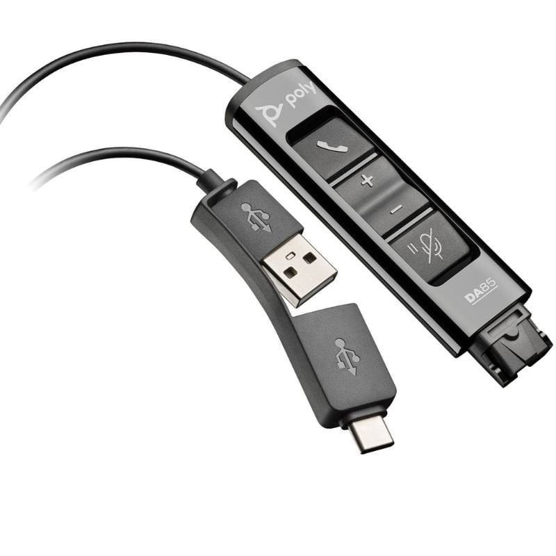 POLY DA85 786C7AA QD Macho USB Macho - USB Tipo-C Macho