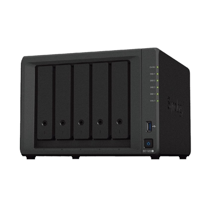 Synology disk station ds1522+ 8gb 5 bahias raid gigabit ethernet