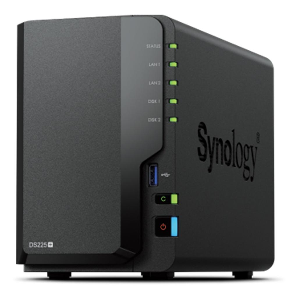 Synology disk station ds225+ 2gb 2 bahias gigabit ethernet