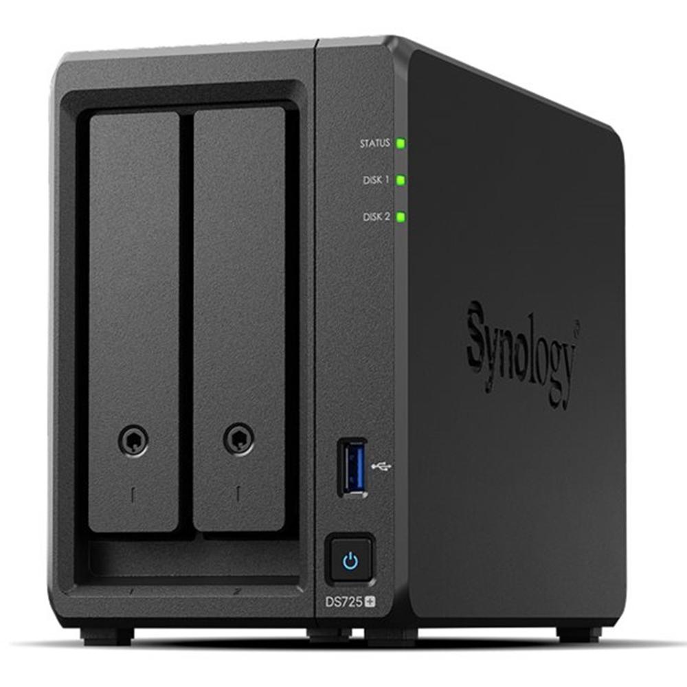 Synology disk station ds725+ 4gb 2 bahias gigabit ethernet