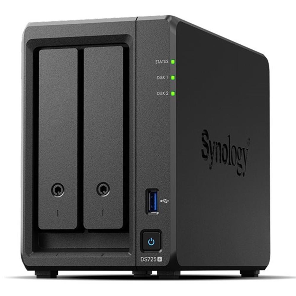 Synology disk station ds725+ 4gb 2 bahias gigabit ethernet