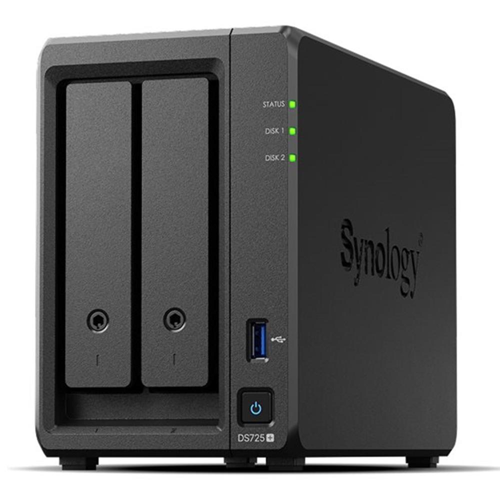 Synology disk station ds725+ 4gb 2 bahias gigabit ethernet