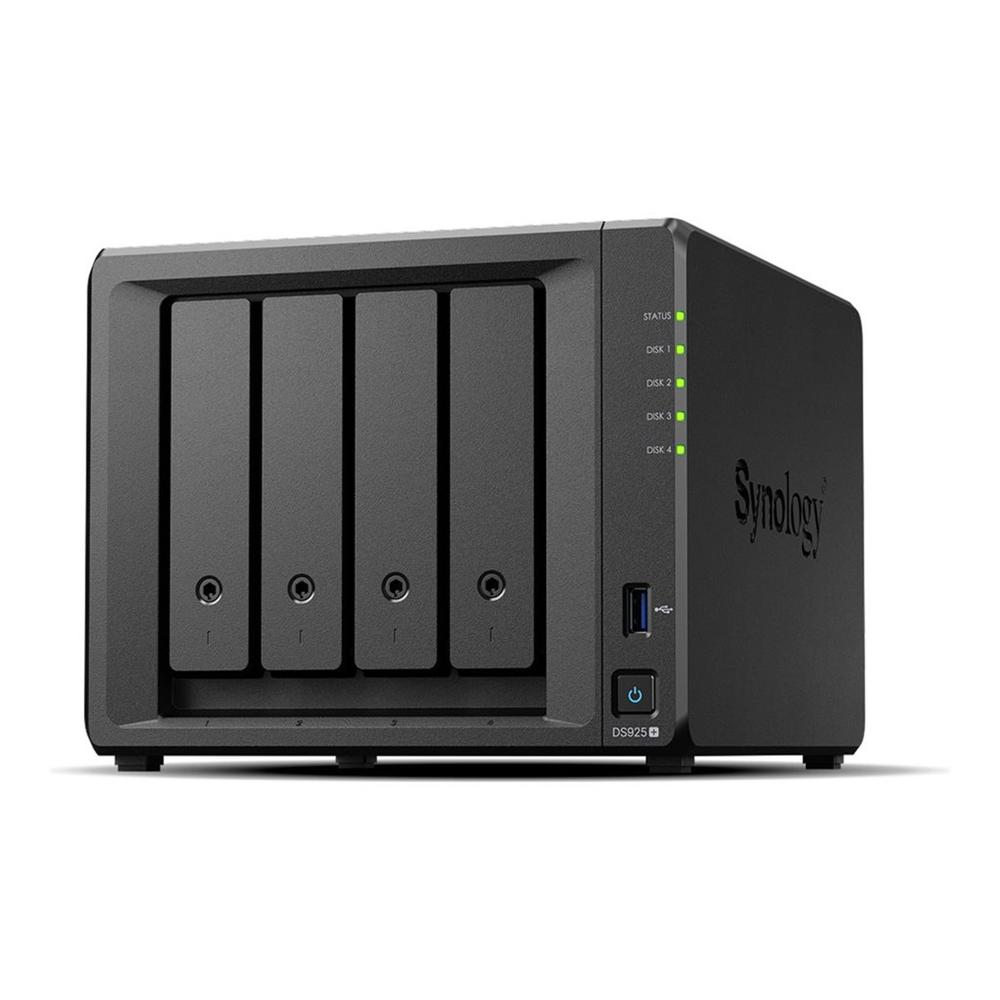 Synology disk station ds925+ 4gb 4 bahias gigabit ethernet
