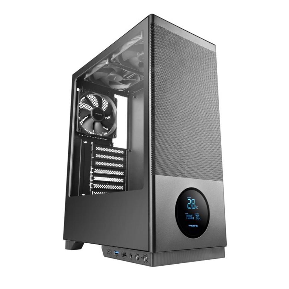 Tacens 2sagitta20 atx cristal templado negra