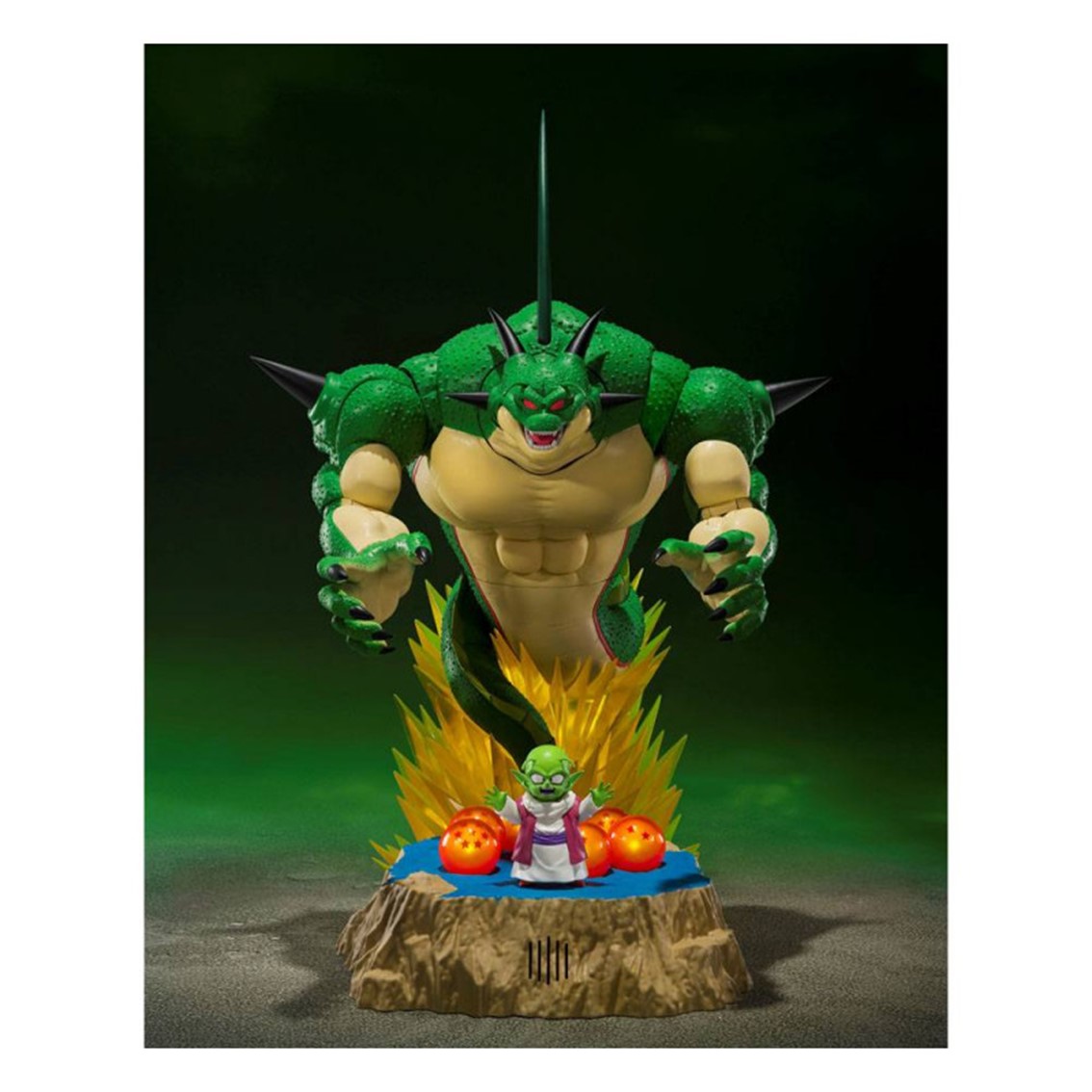 Tamashii nations dragon ball z porunga & dende come forth genuine shenron!! s.h. figuarts bandai
