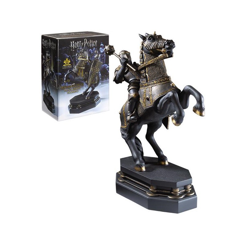 The noble collection caballero negro ajedrez de hechiceros desafío final