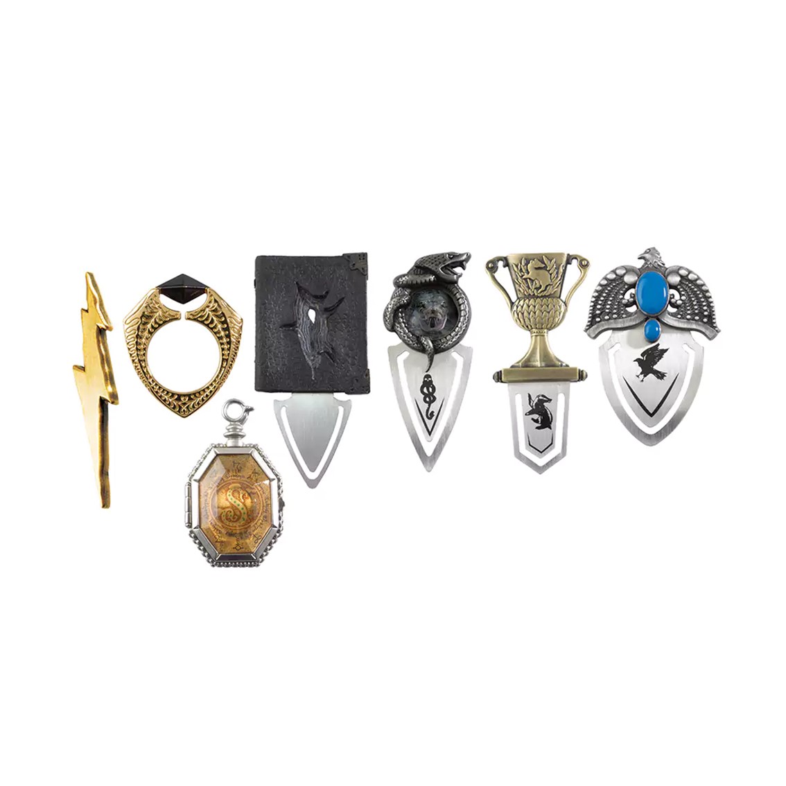 The noble collection harry potter horrocrux 7 unidades