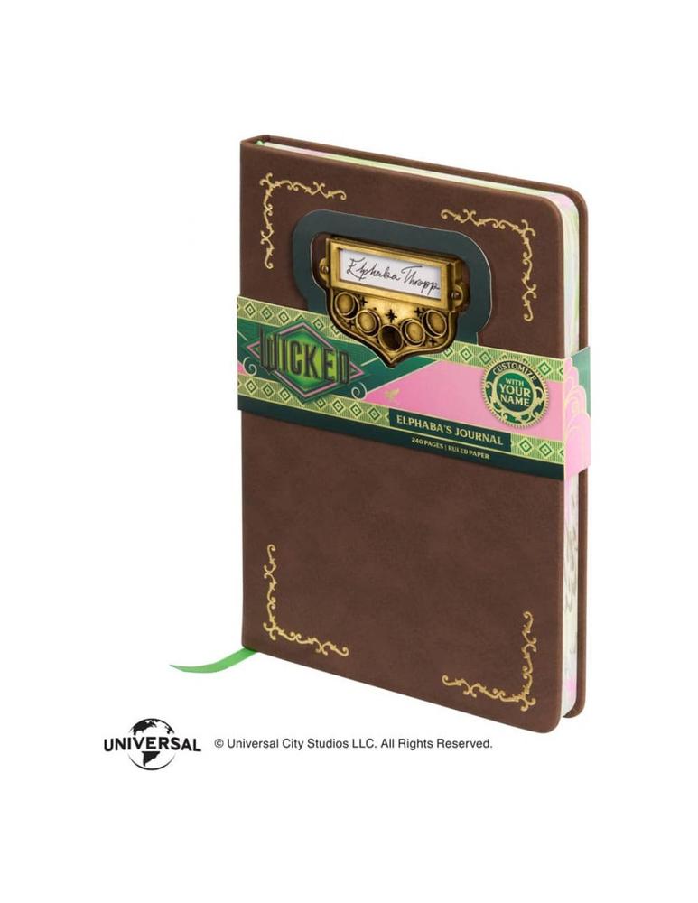 The noble collection wicked el diario de elphaba