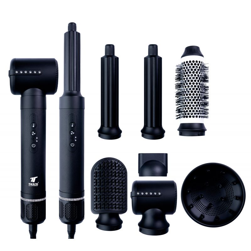 Thulos 7 en 1 th - by25 color negro 1400w