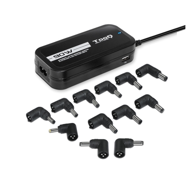 TOOQ TQLC-90BS02AT 90W 2xUSB Automático 12 Conectores Voltaje 12-20V