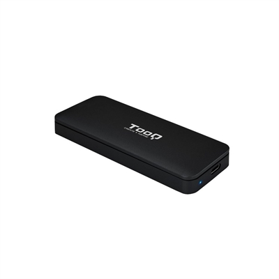 Tooq tqe - 2280b para ssd m.2 usb tipo c negro