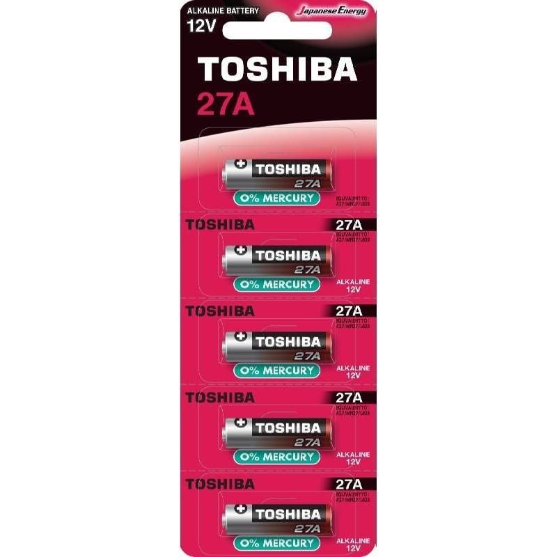 TOSHIBA 27A 12V Alcalinas