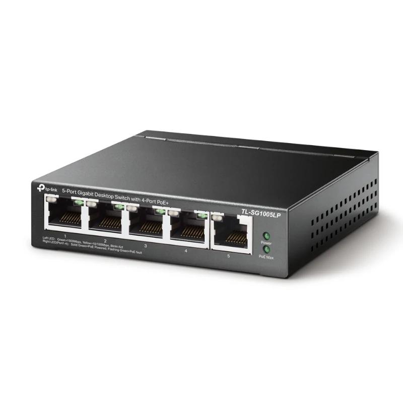 TP-LINK TL-SG1005LP Switch 5xGb (4xPoE+)