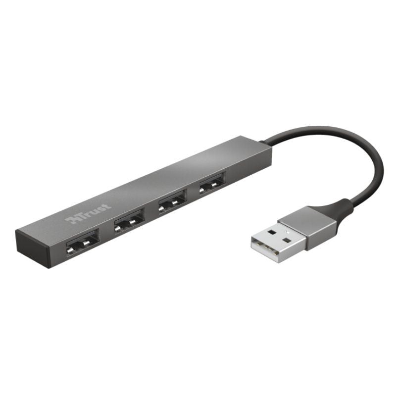 TRUST Halyx 4xUSB Gris