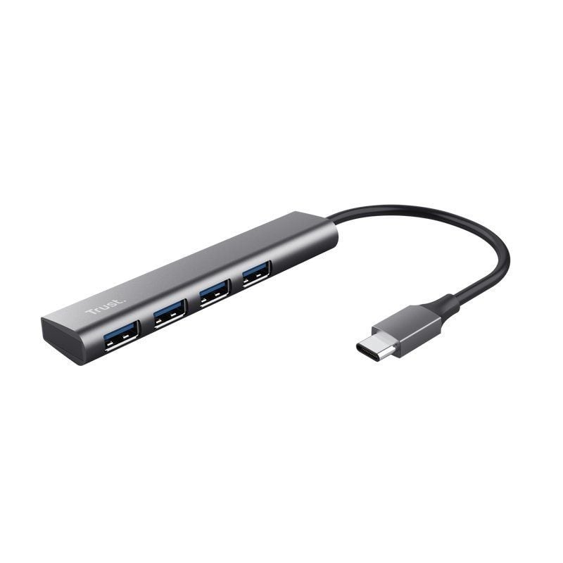 TRUST Halyx 4xUSB Gris
