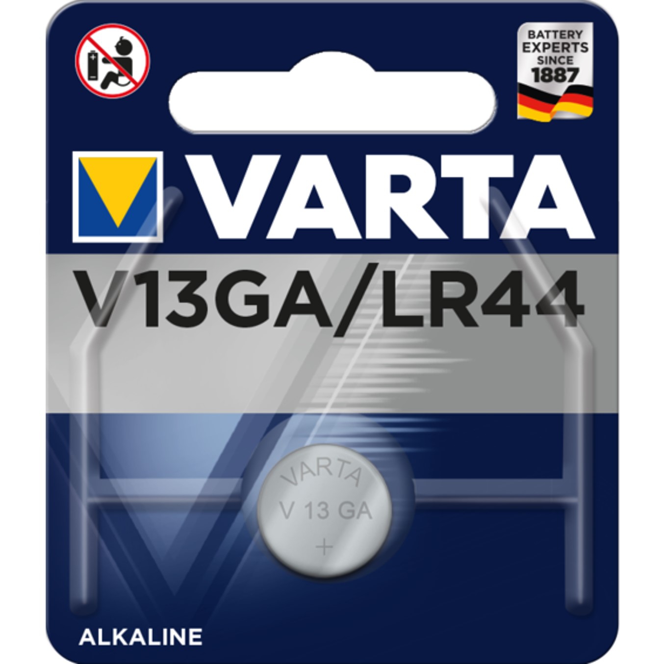 Varta alcalina boton v13ga lr44