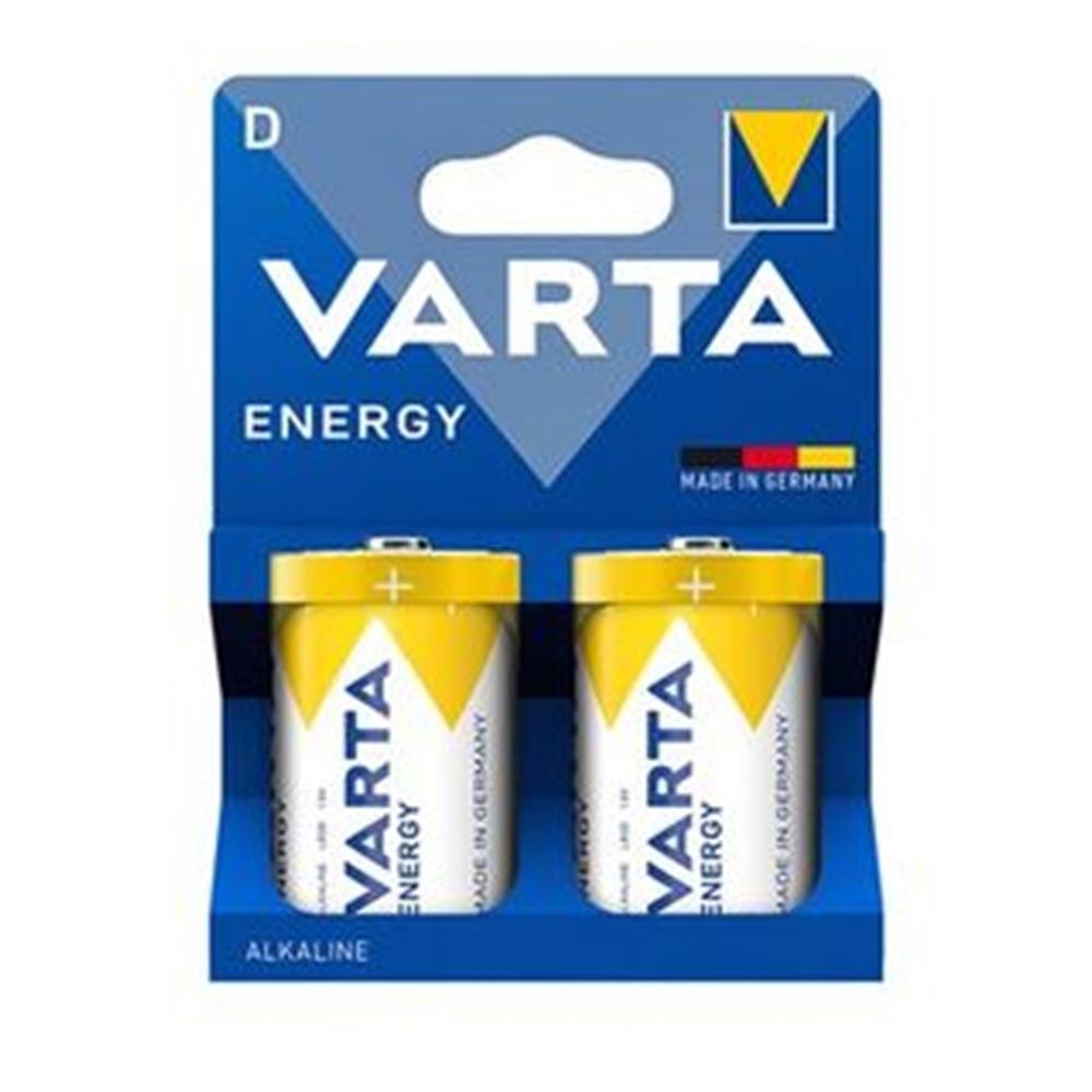 Varta alcalinas energy lr20 d - 2 pilas