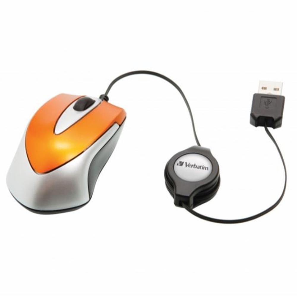 Verbatim Go Mini ratón Oficina USB tipo A Óptico 1000 DPI