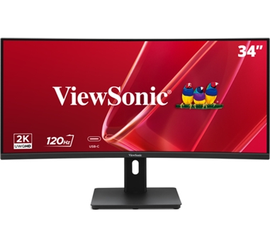 Viewsonic VA VA3420C-2 pantalla para PC 86,4 cm (34 ) 3440 x 1440 Pixeles UltraWide Quad HD LED Negro