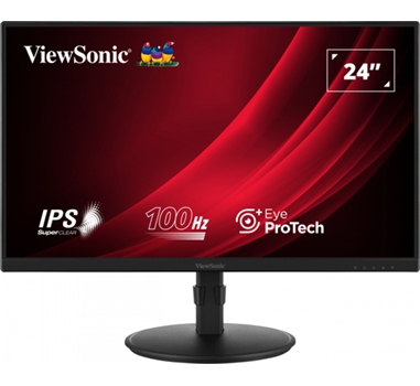 Viewsonic vg2408a - mhd ips - fhd - dp - hdmi - vga - 100hz - 5ms - vesa 100x100