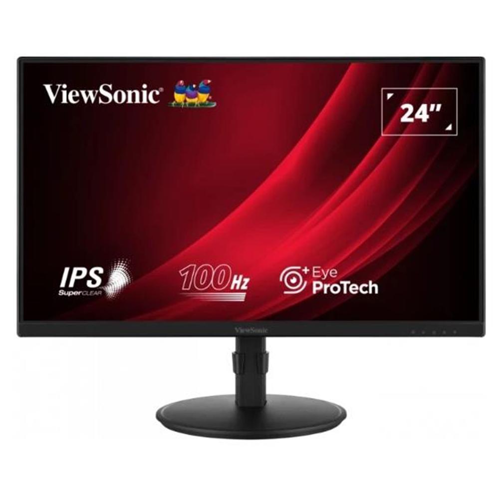 Viewsonic vg2408a - mhd ips - fhd - dp - hdmi - vga - 100hz - 5ms - vesa 100x100