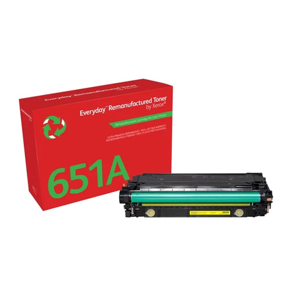 Xerox everyday compatible con hp lj m750 (ce342a - ce272a - ce742a) n 651a - 650a - 307a. amarillo